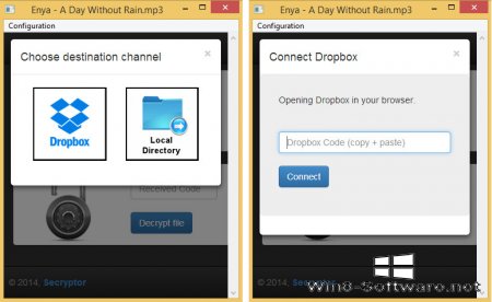 Secryptor Basic — шифровальщик с поддержкой интеграции с Dropbox
